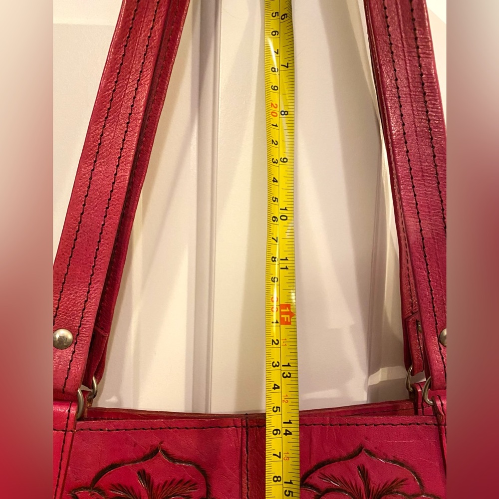 Authentic leather pink purse - Picture 11 of 15